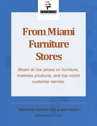 Furniture Stores in Miami
