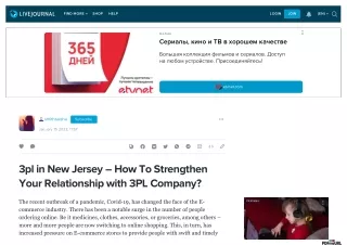 3pl in New Jersey – How To Strengthen Your Relationship with 3PL Company?