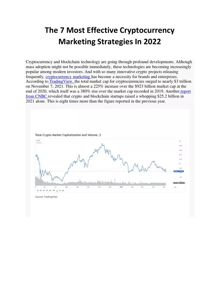 the 7 most effective cryptocurrency marketing strategies in 2022