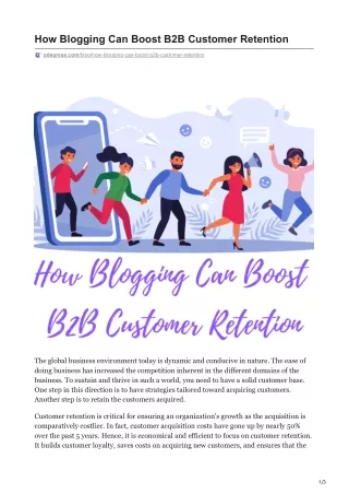 qdegrees.com-How Blogging Can Boost B2B Customer Retention