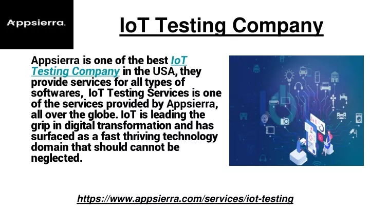 iot testing company
