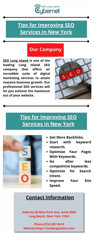 tips for improving seo services in new york