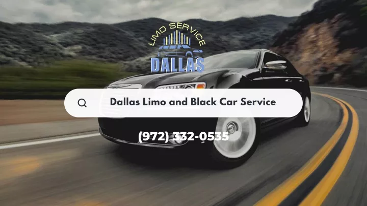 dallas limo and black car service