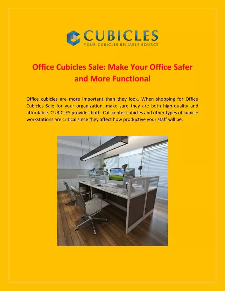 office cubicles sale make your office safer