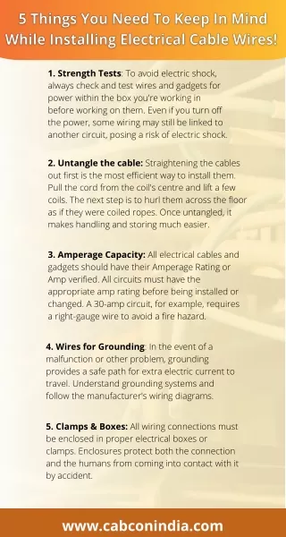 1 strength tests to avoid electric shock always