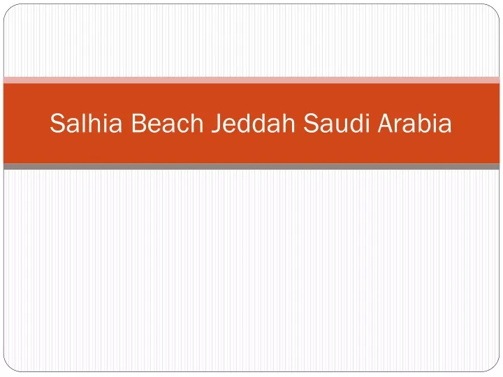 salhia beach jeddah saudi arabia