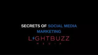 SMM PPT by Light Buzz Media