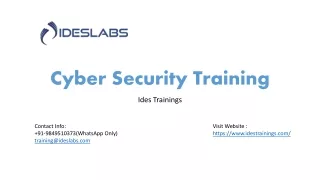 cyber security training