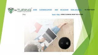 HOME CLEANING FROM THE FUTURE- Mcturing