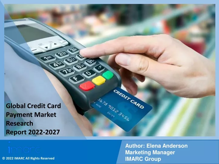 global credit card payment market research report