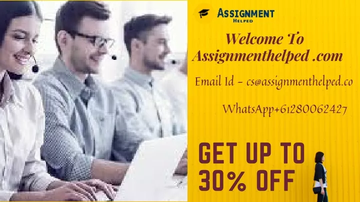 welcome to assignmenthelped com