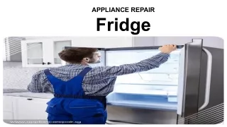 Fridge Repair Singapore - Appliance Repair