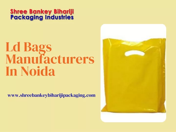 ld bags manufacturers in noida