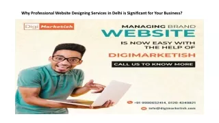 What You Need to Know About Website Designing services in Delhi?