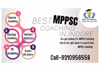 MPPSC Coaching In Indore