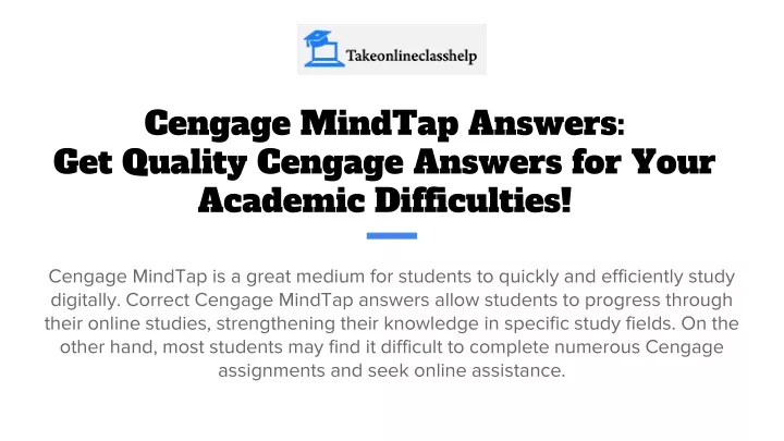 cengage mindtap answers get quality cengage answers for your academic difficulties