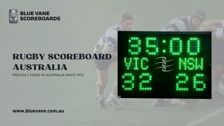 rugby scoreboard australia proudly made