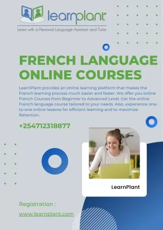 French Language Online Courses