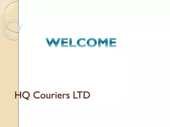 hq couriers ltd