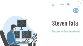 Steven Fata Successful Business Owner