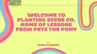 Best kids coloring Books: Plant Seeds Co.
