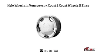 Helo Wheels in Vancouver – Coast 2 Coast Wheels N Tires