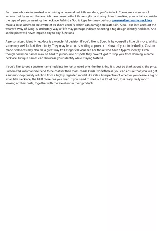for those who are interested in acquiring