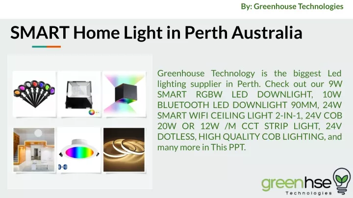 by greenhouse technologies