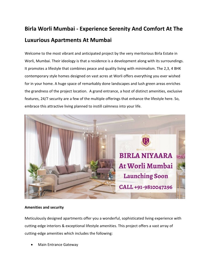 birla worli mumbai experience serenity