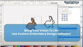 bring your vision to life use custom embroidery