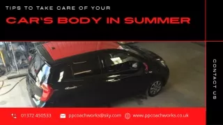 Tips To Take Care Of Your Car’s Body In Summer