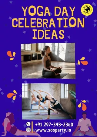 Yoga Day Celebration ideas