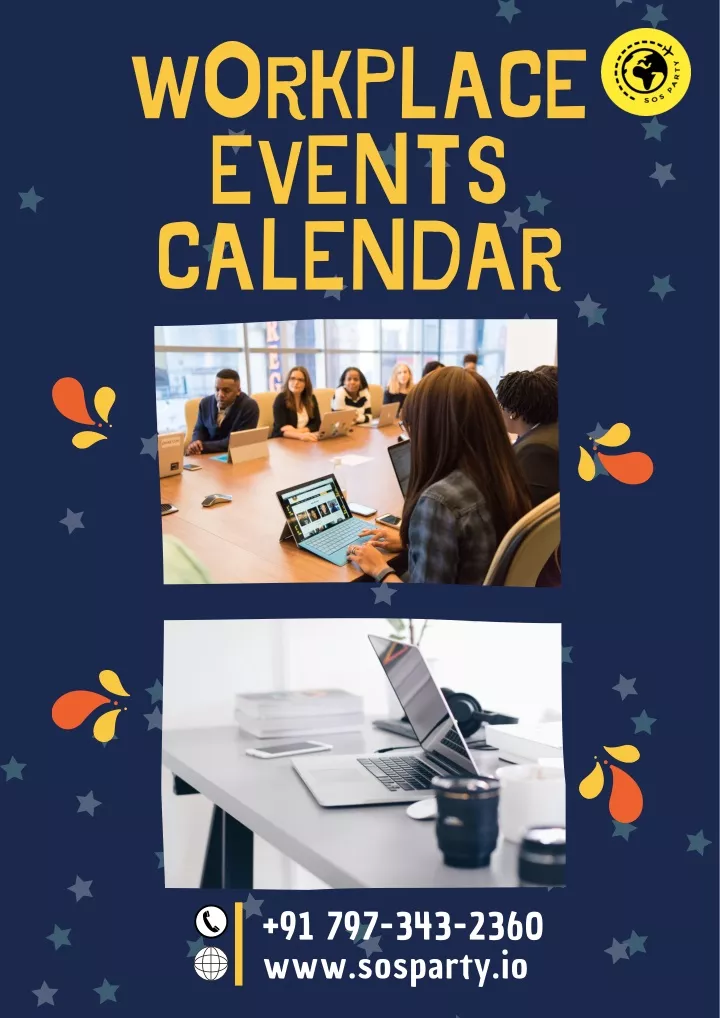 PPT Workplace events calendar PowerPoint Presentation, free download