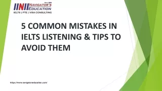 5 common mistakes in ielts listening tips to avoid them