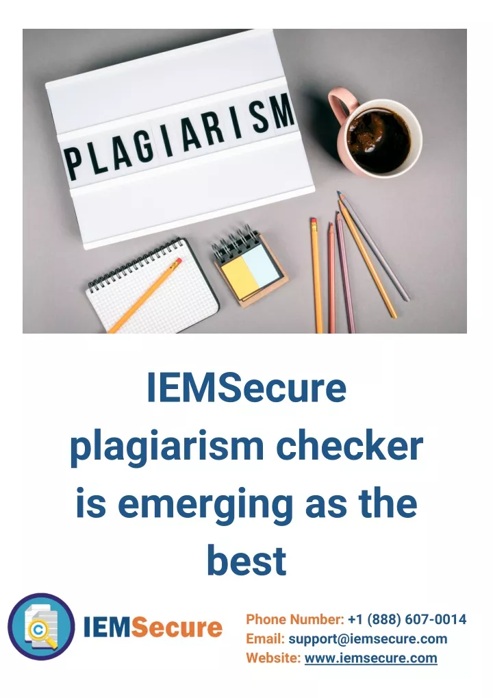 iemsecure plagiarism checker is emerging