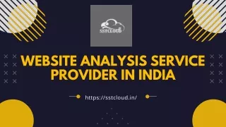 website analysis service provider in india