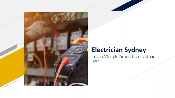 electrician sydney