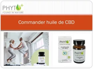 commander huile de cbd