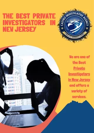 Private Investigators New Jersey