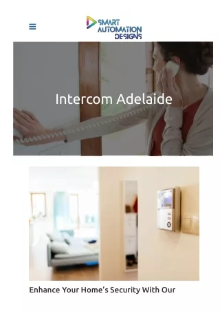 Intercom Adelaide