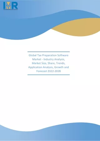Tax Preparation Software
