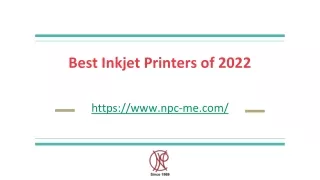 Best Inkjet Printers of 2022