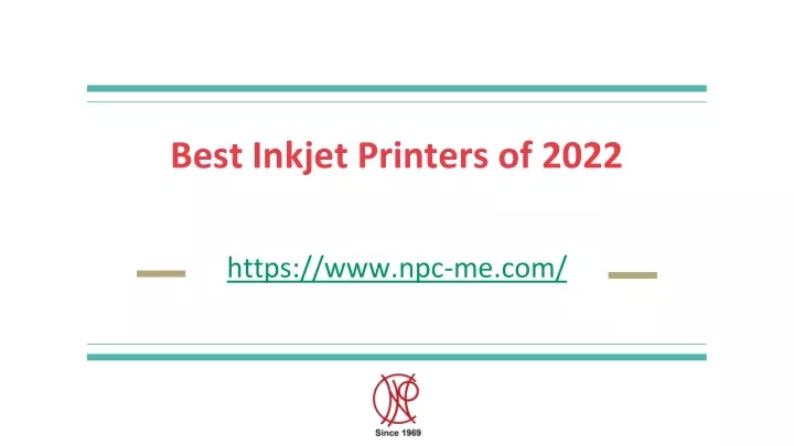 best inkjet printers of 2022