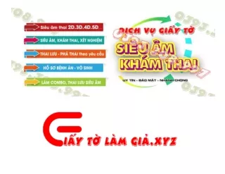 nhận làm giấy tờ giả