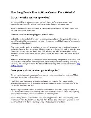 How Long Does it Take to Write Content For a Website.docx