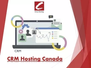 CRM hosting Canada