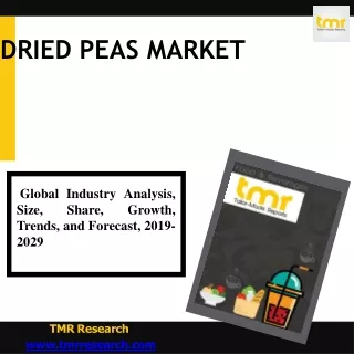dried peas market