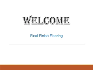 welcome
