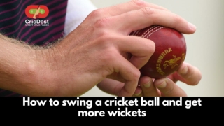 How to swing a cricket ball and get more wickets