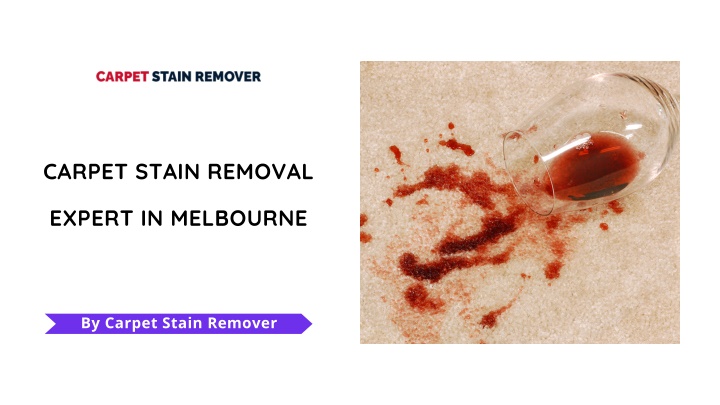 carpet stain removal